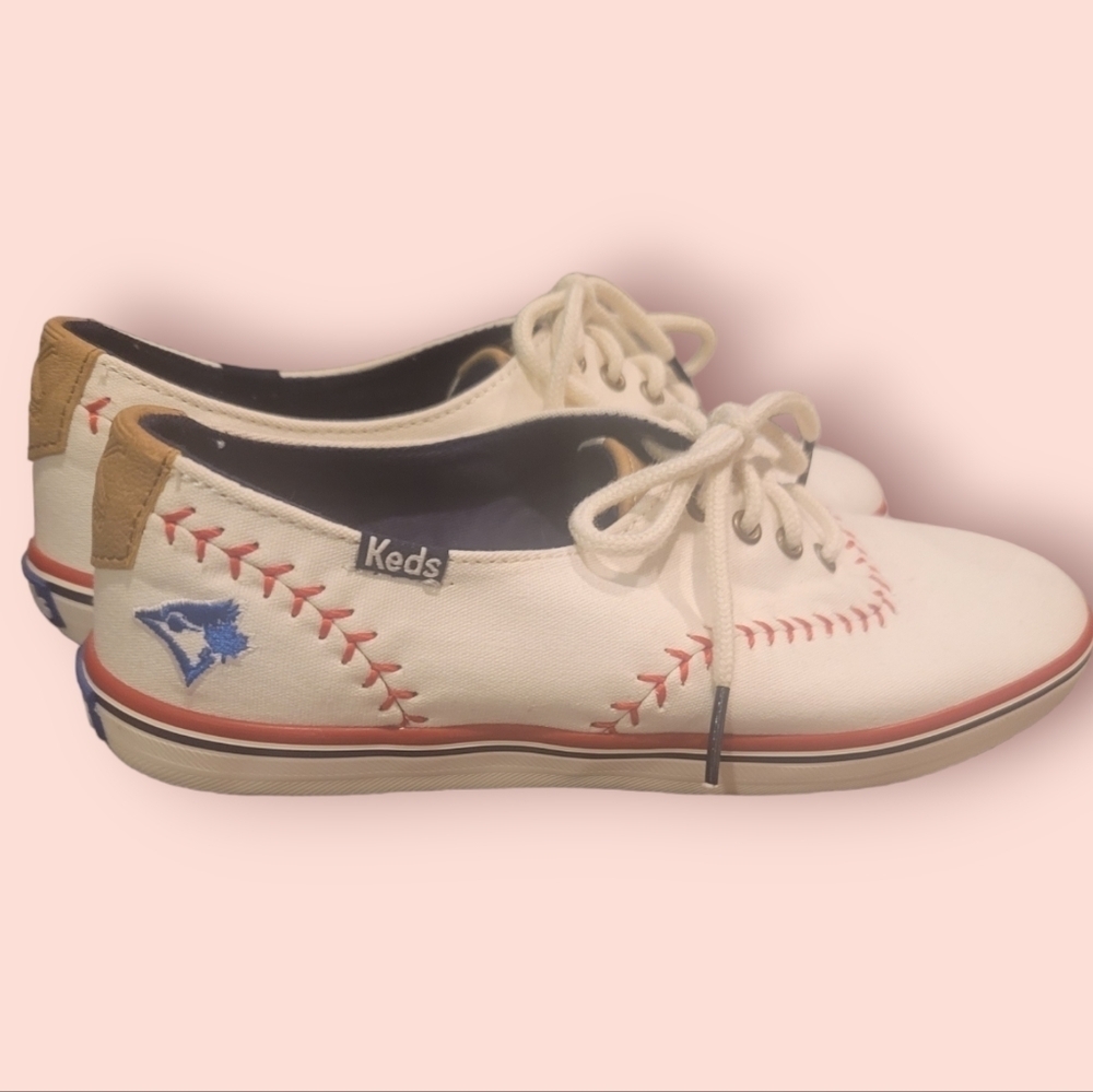 Ladies Blue Jays Keds shoes size 5.5
